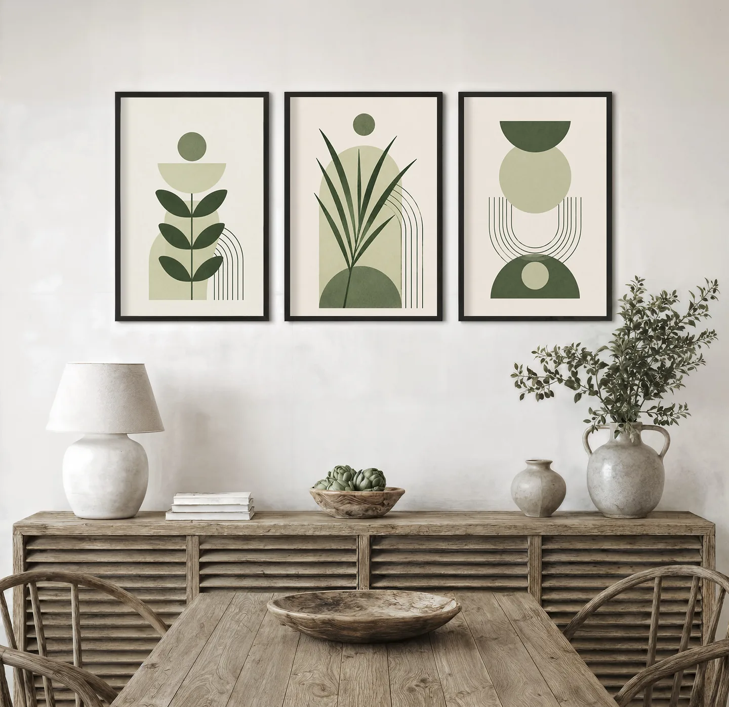 Olive botanicals — interior mockup